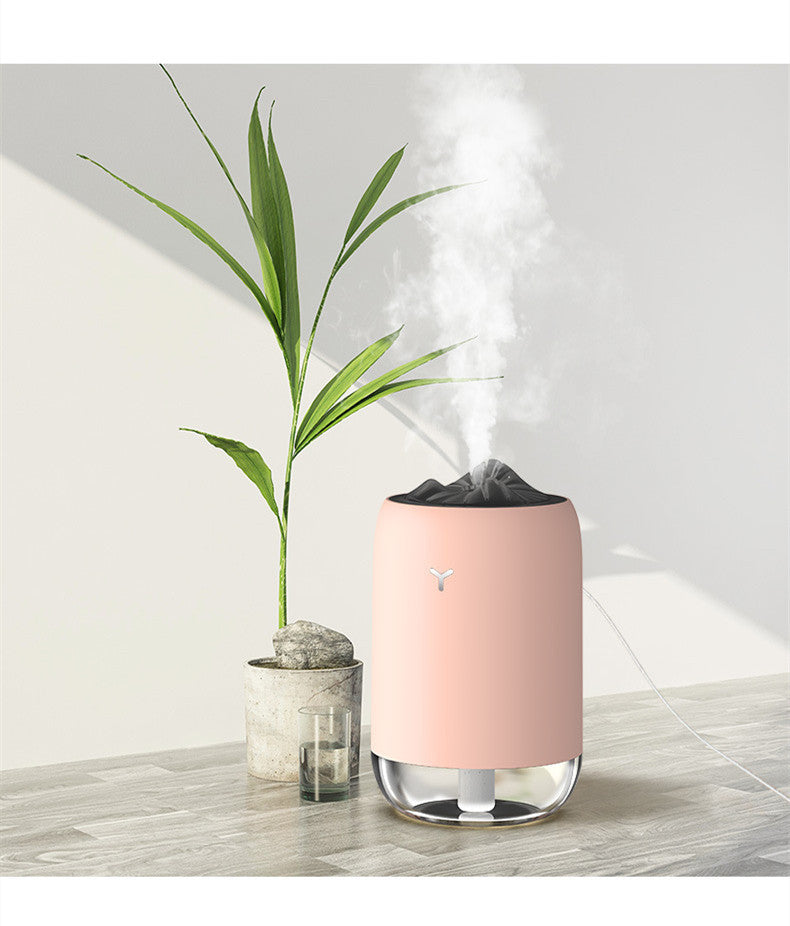 Magic Flame Humidifier Home Car Atomizer Mini Aroma Diffuser Desktop Home Office Supplies - mercury