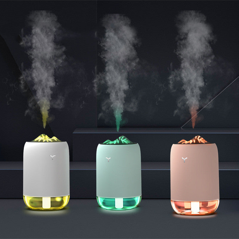 Magic Flame Humidifier Home Car Atomizer Mini Aroma Diffuser Desktop Home Office Supplies - mercury