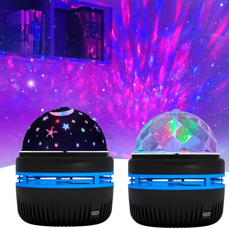 Starry Sky Empty Aurora Water Pattern Atmosphere Projection Stage Lights - mercury